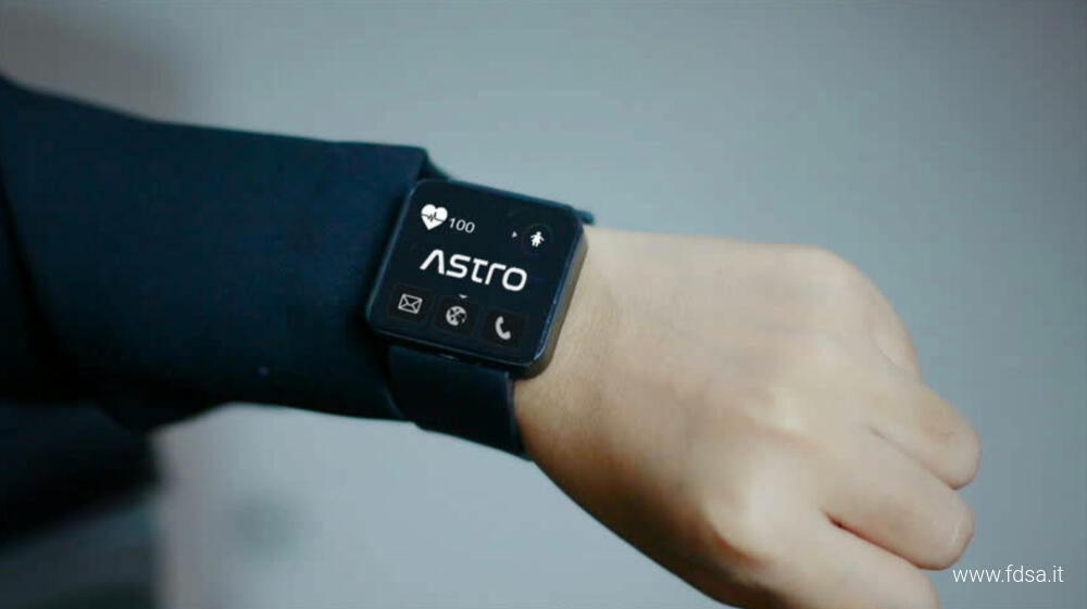 astro watch interface